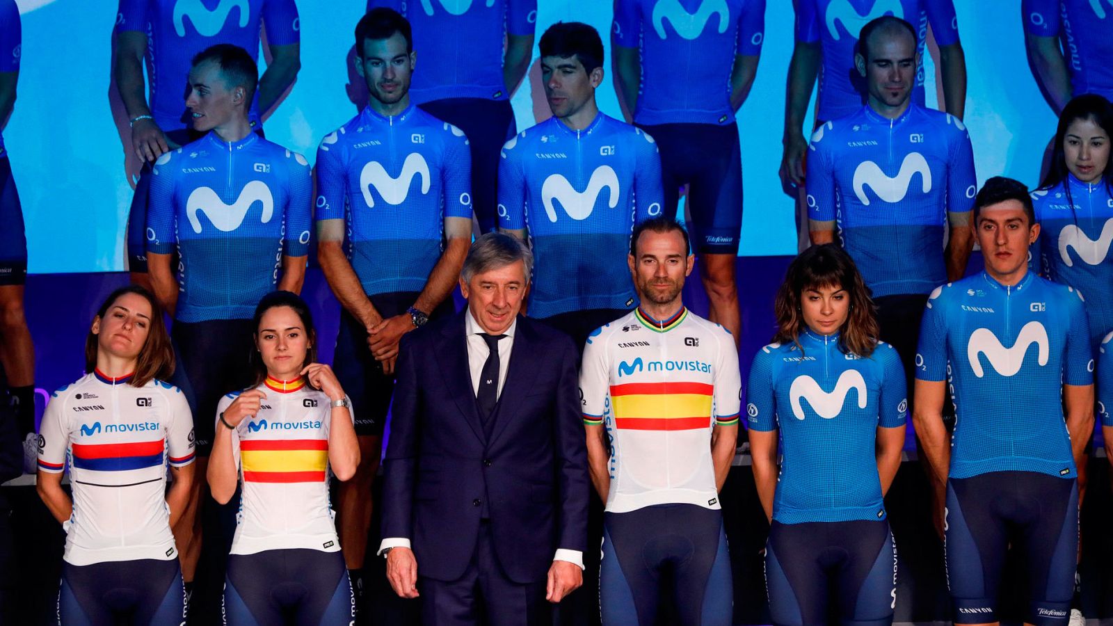 El Movistar apuesta por la juventud con Mas y Soler y la experiencia de Valverde