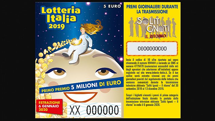 Lotería de Navidad - El sorteo de la Lotteria Italia es el 6 de enero