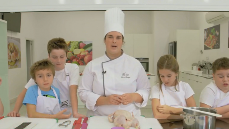 MasterChef Junior 7 - Clase de despiece, fileteado y emplatado
