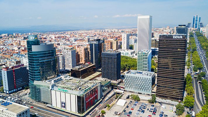 Telediario 1 - El PIB de la Comunidad de Madrid superó en 2018 al de Cataluña y ya es la primera economía regional