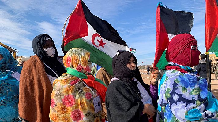 Telediario 1 - El Frente Polisario celebra un congreso que marca un cambio de rumbo para el Sáhara occidental