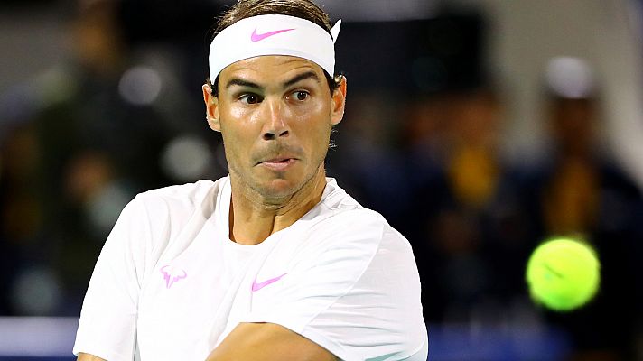 Tenis - Así solventa Rafa Nadal una bola de break