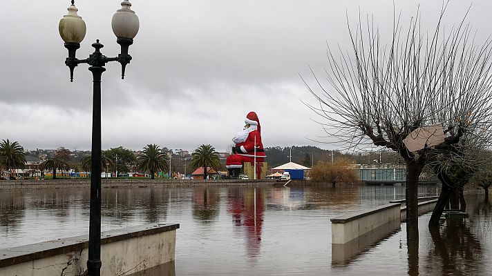 Telediario 1 - El sur de Europa sufre los estragos del temporal