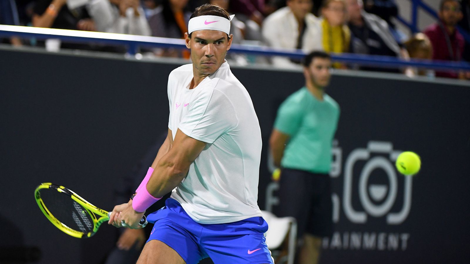 Nadal gana el segundo set al resto - Tenis | Ver