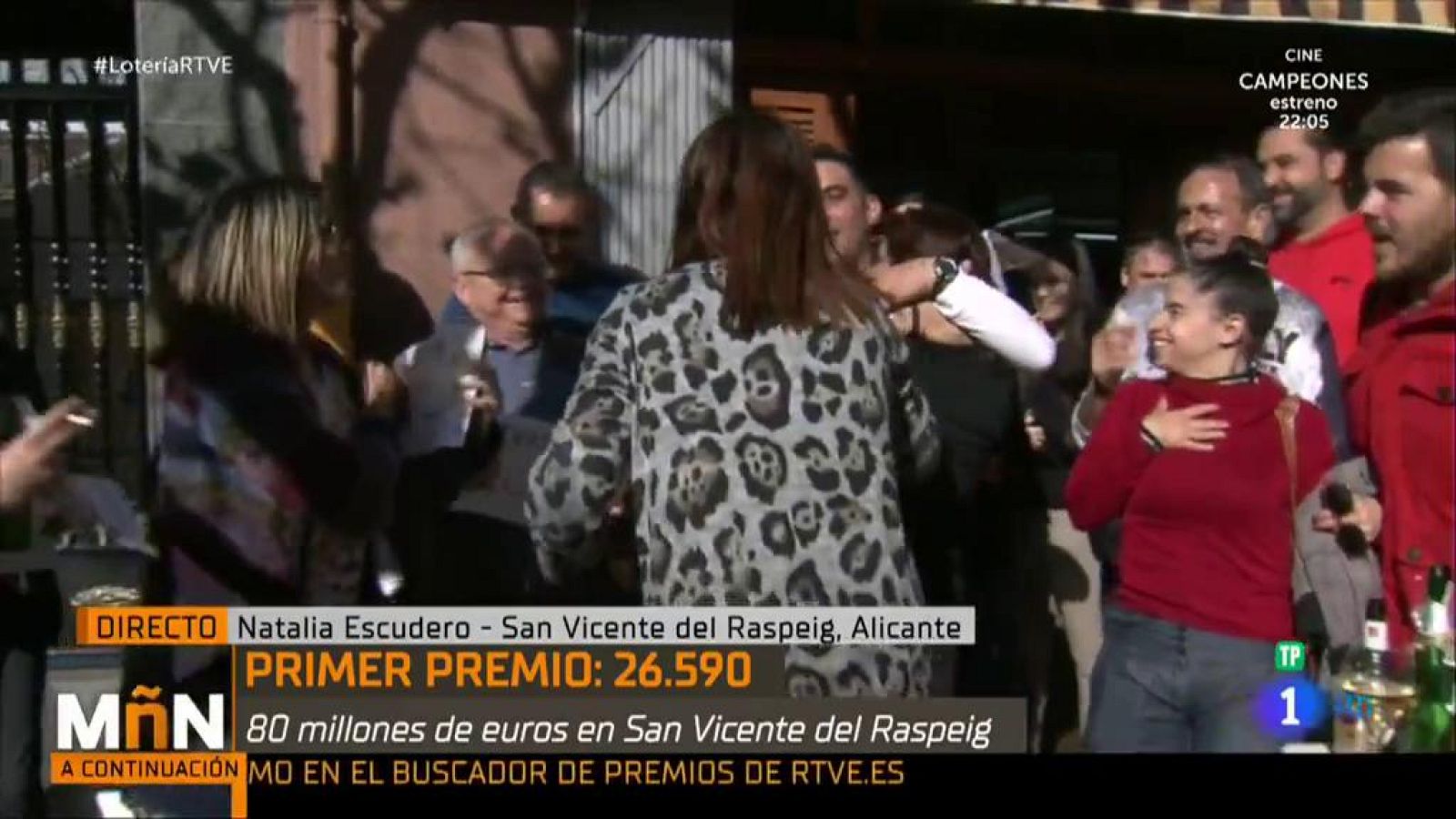 La Mañana - Así celebra esta reportera de La Mañana que le ha tocado la lotería