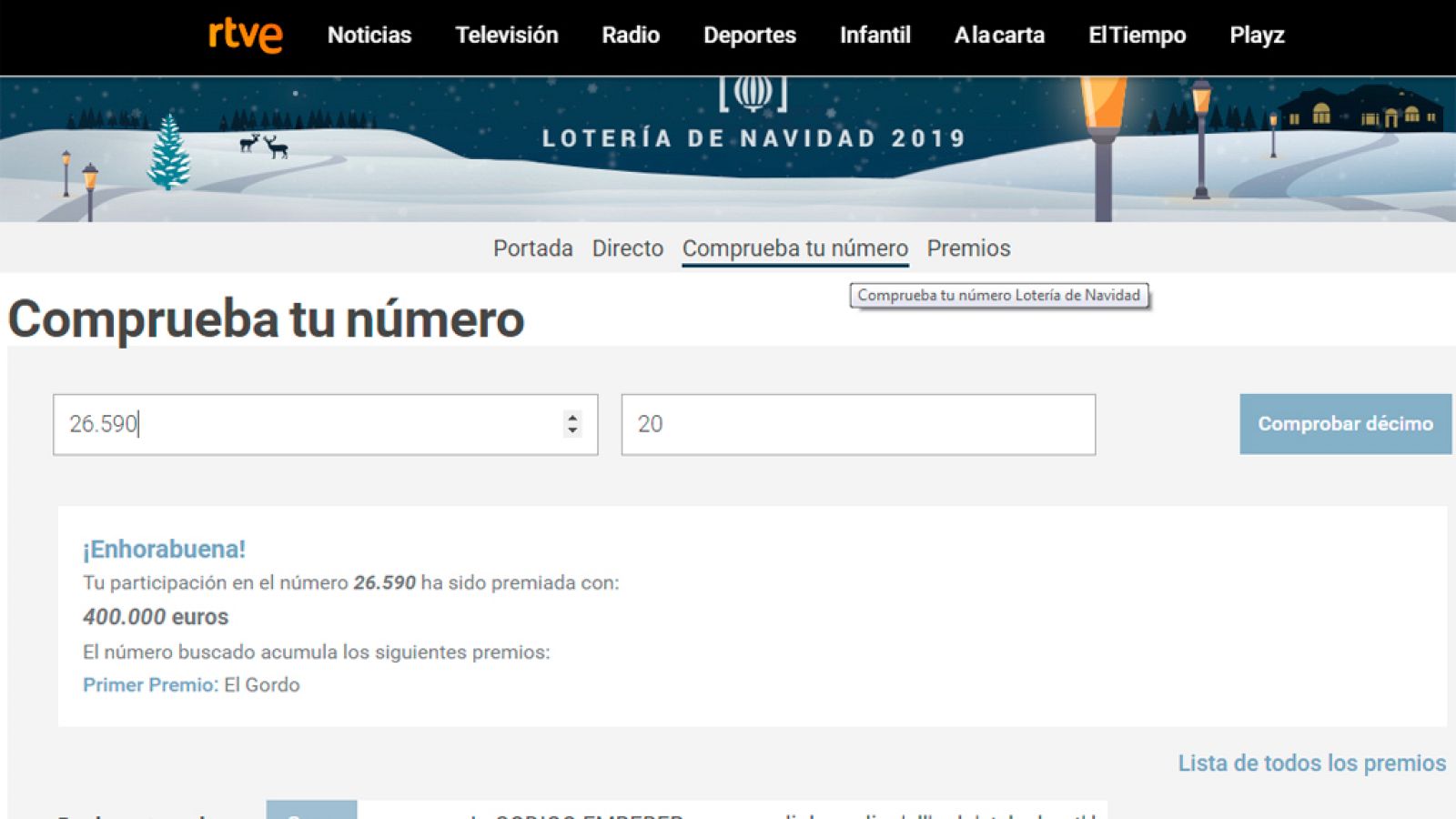 Ganadores del Gordo de la Lotería de Navidad de un centro aragonés de Reus lo celebran cantando una jota