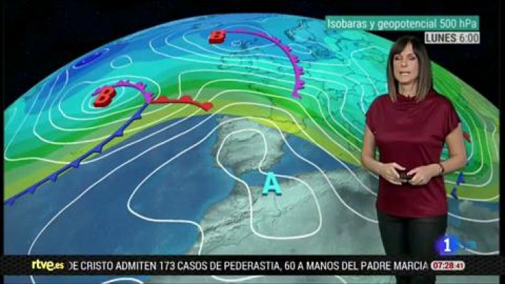 Tiempo estable, nieblas y temperaturas suaves 