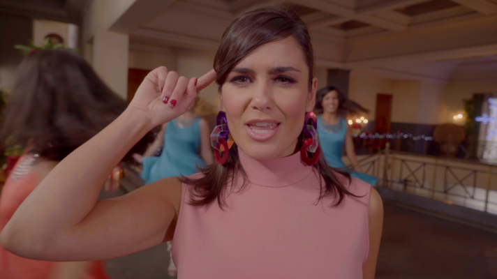 Telepasión Española - Elena Sánchez hace "Chas"