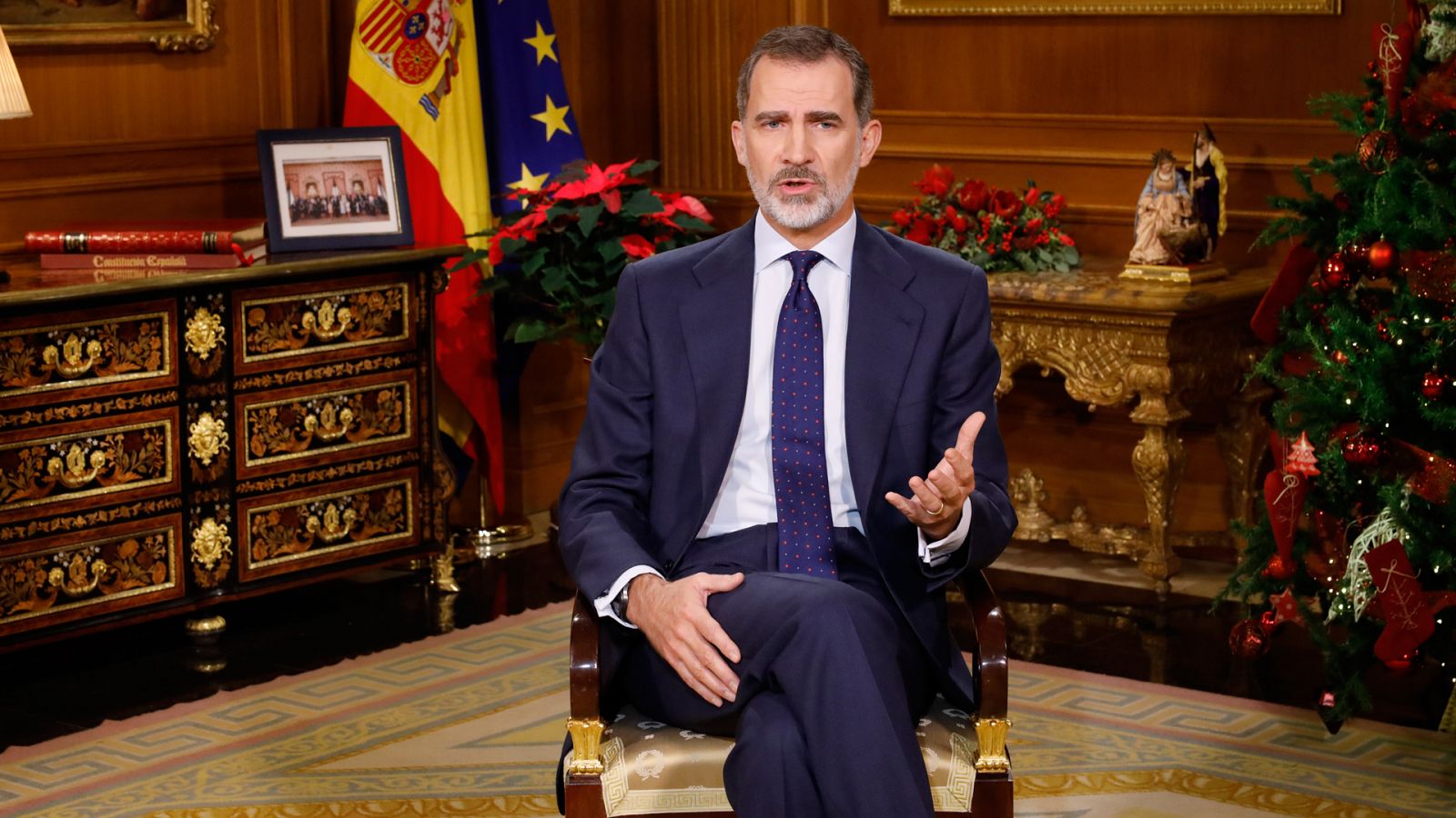 Vídeo - Mensaje de Navidad de Su Majestad el Rey de 2019, en lengua de signos - RTVE.es
