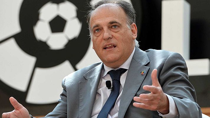 Telediario 1 - Javier Tebas, reelegido presidente de LaLiga