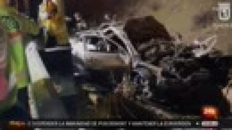 Mueren tres jóvenes en un accidente de tráfico en Madrid durante la Nochebuena