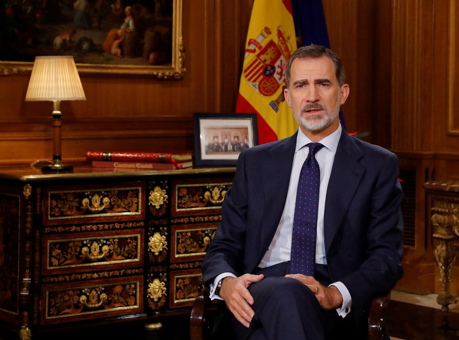 El rey apela a "la voluntad de entendimiento" en su tradicional discurso de Navidad -RTVE.es