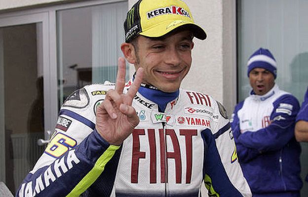  - Siete podios y Rossi