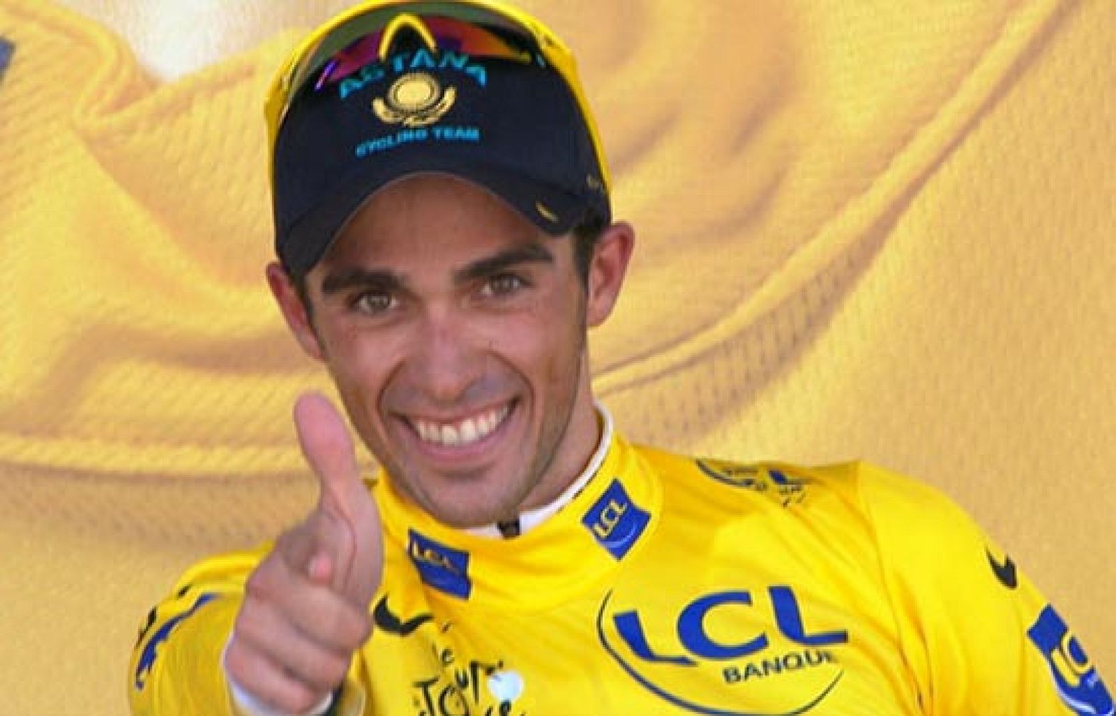 Contador ya viste de amarillo | Ver