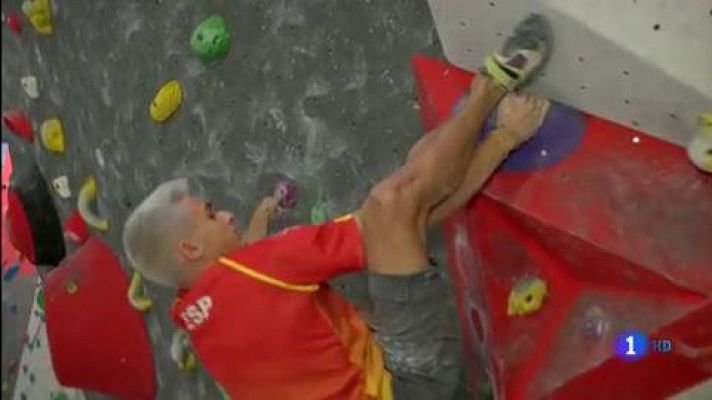 Alberto Ginés, a por el oro olímpico en escalada