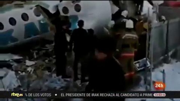 Informativo 24h - Accidente de avión en Kazajistán