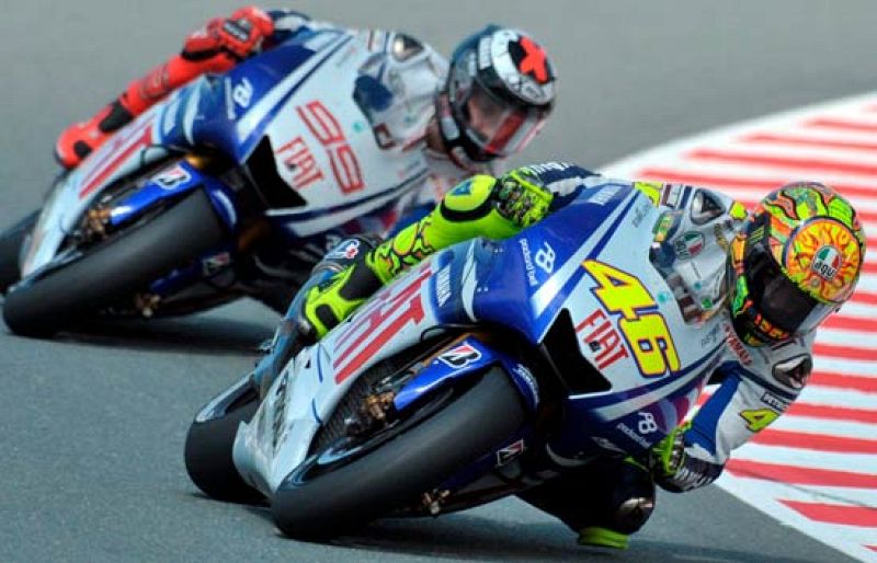 El Mundial 2009 de MotoGP se está caracterizando por el duelo Rossi-Lorenzo. 