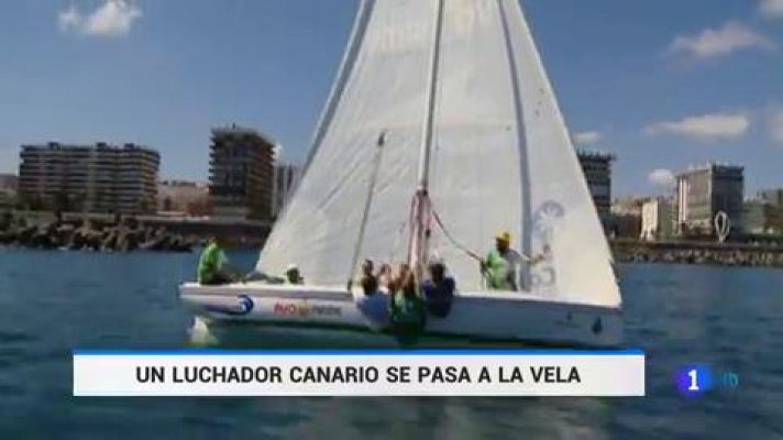 Luchador y botero: dos deportes canarios y un hombre 