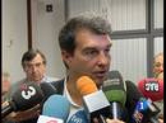 Laporta presume de saber fichar