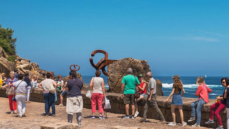 El peine de los vientos de San Sebastián, declarado conjunto monumental - Ver ahora