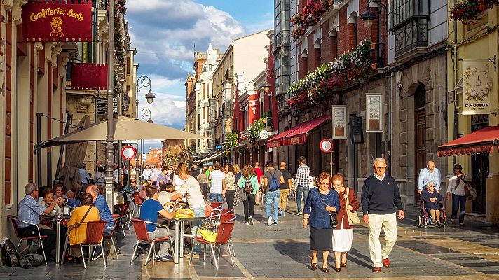 Telediario 1 - ¿Es la gente favorable a la creación de la autonomía de la Región Leonesa?