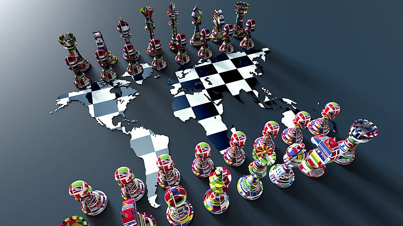 Estas serían las partidas de ajedrez del 2019 si el mapamundi fuera un tablero - ver ahora 