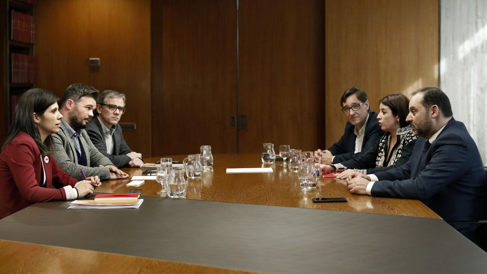 PSOE y ERC tienen prácticamente finalizado el acuerdo de investidura de Pedro Sánchez - RTVE.es