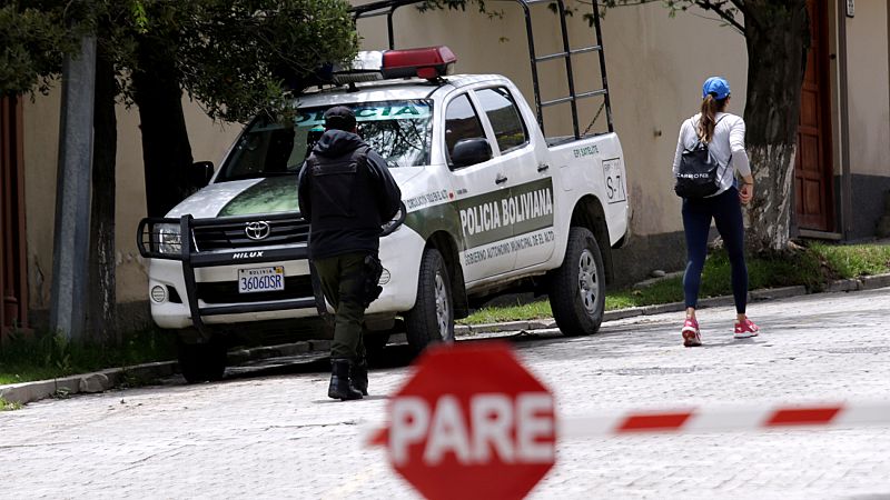 Bolivia solicita a España la salida de todos los implicados en el incidente de la embajada de México en La Paz  - ver ahora 