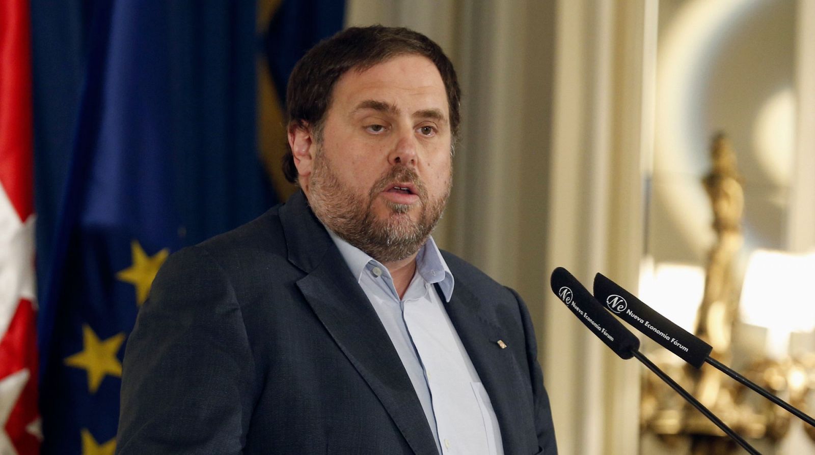 La Abogacía del Estado pide al Tribunal Supremo que Junqueras pueda acreditarse como eurodiputado