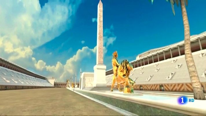 Telediario 1 - El circo máximo de Roma revive gracias a la realidad virtual