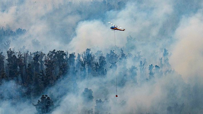 Fallece un bombero en los incendios de Australia