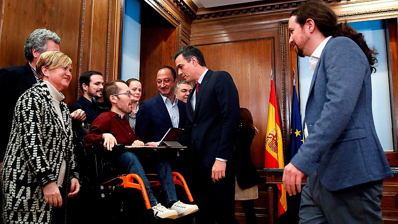 La derogación parcial de la reforma laboral o la regulación de alquileres, entre las principales medidas del acuerdo entre PSOE y Podemos
