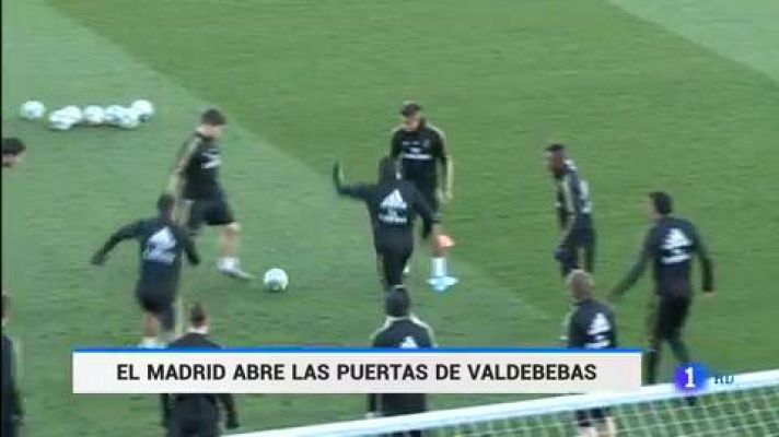 El Madrid se da un baño de masas en su vuelta al trabajo