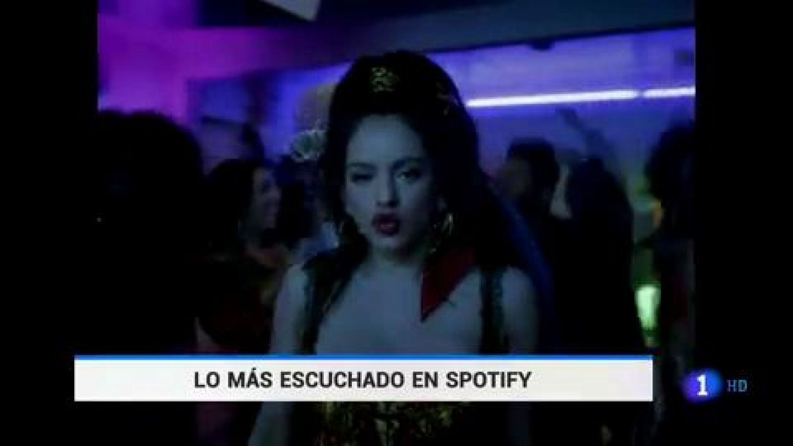 Telediario 1: Rosalía también ha sido la reina de Spotify en 2019 | RTVE Play