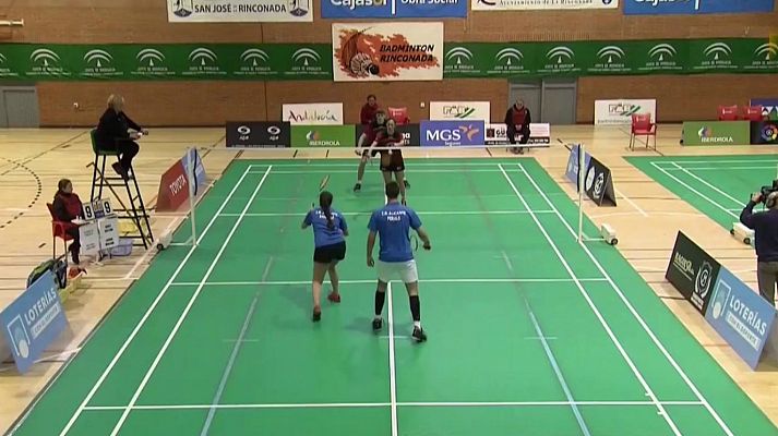 Bádminton - Liga Nacional División de Honor 2019/2020 Jornada 9. Resumen