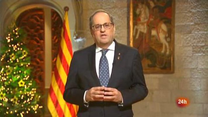L'Informatiu - Missatge de Cap d'Any del president Torra