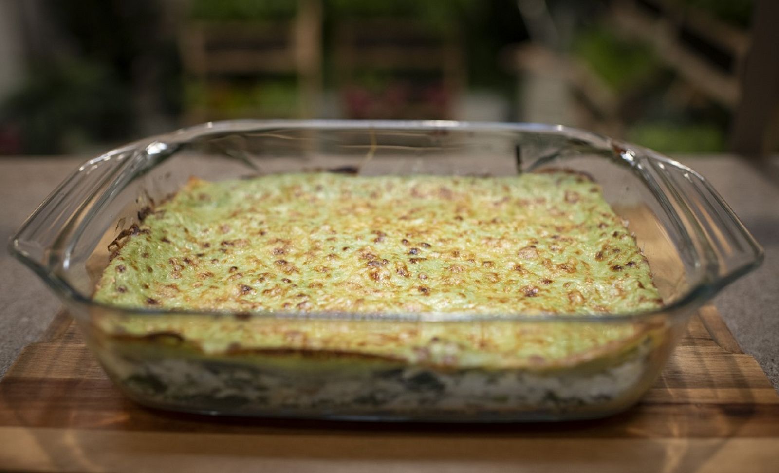 "Lasaña de espinacas y ricotta" de Dani García 