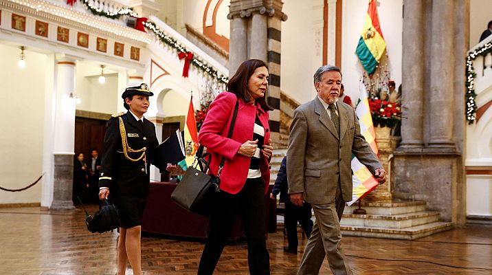 Telediario 1 - Tensiones diplomáticas entre Bolivia y España