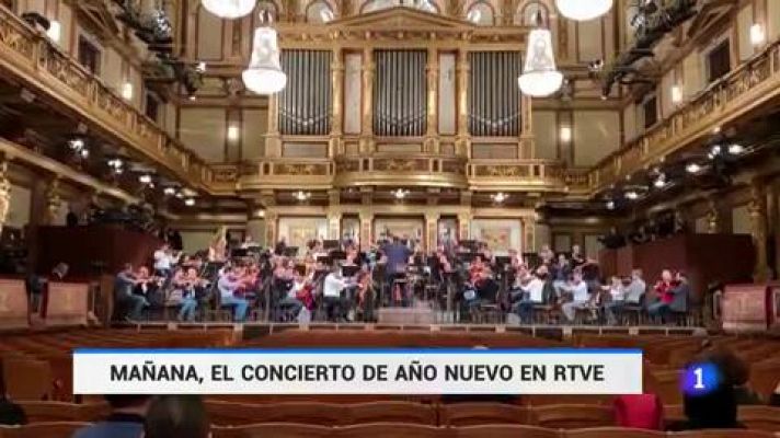 Telediario 1 - El Concierto de Año Nuevo de Viena celebra su 250 aniversario este 1 de enero