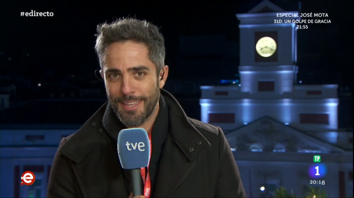 España Directo - Roberto Leal, preparado para recibir el 2020 desde la Puerta del Sol de Madrid