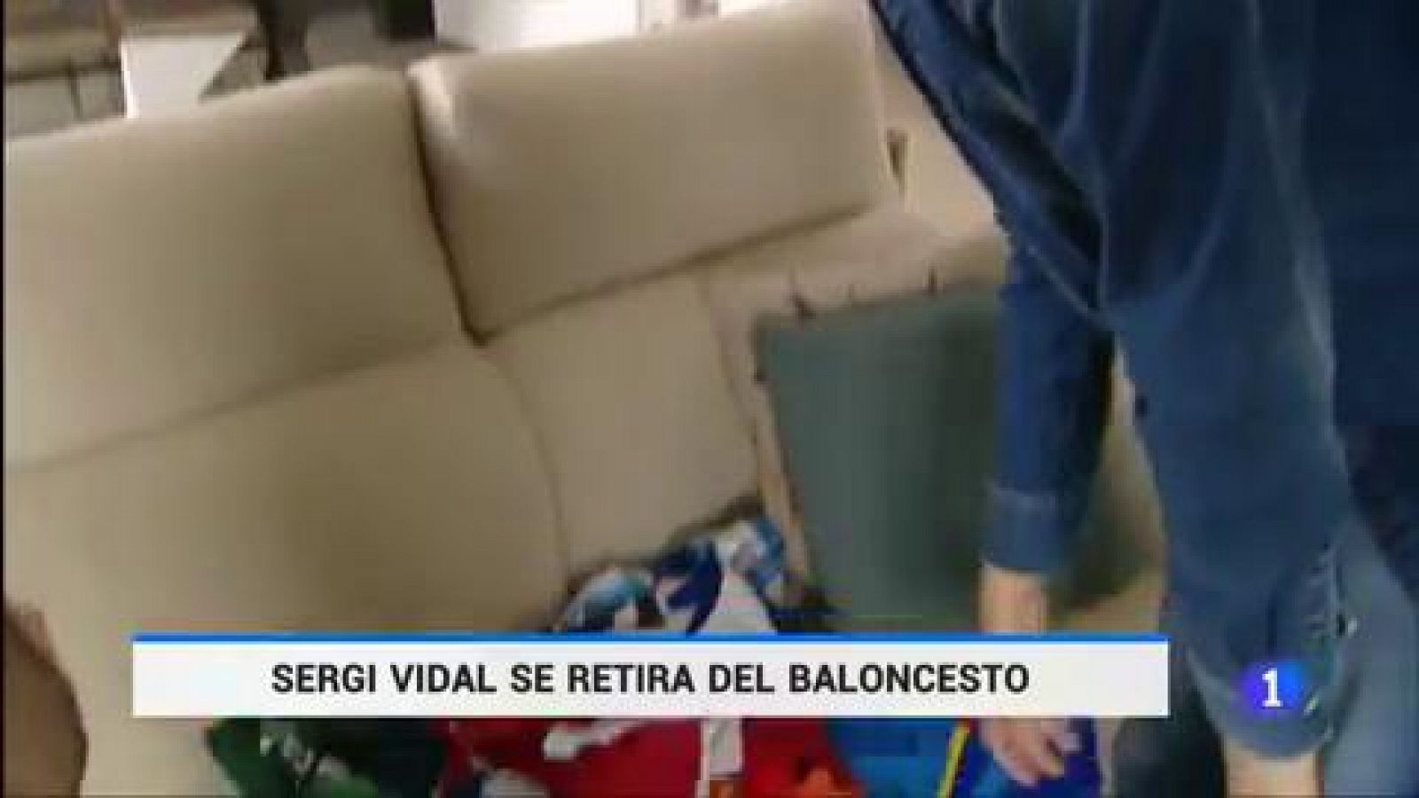 Telediario 1: Sergi Vidal se retira de las canchas de baloncesto | RTVE Play