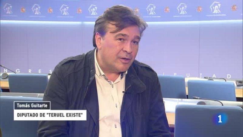 Tom�s Guitarte, diputado de "Teruel Existe"