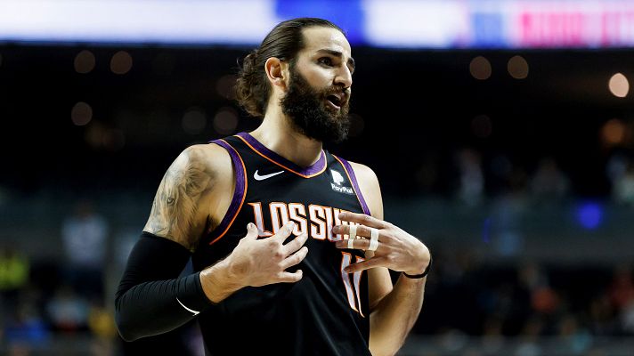 Telediario 1 - Ricky Rubio se lesiona en el partido contra los Lakers