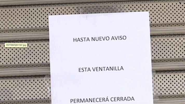 Telediario 1 - Renfe solo tendrá taquillas en estaciones con más de 100 viajeros diarios