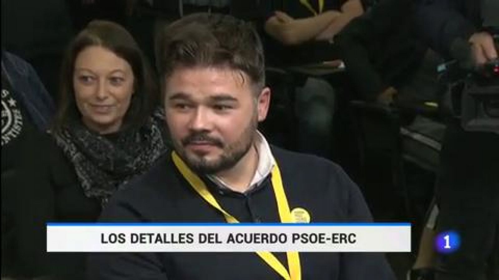 Telediario 1: La mesa de negociación pactada por PSOE y ERC se creará en 15 días y someterá a consulta sus acuerdos | RTVE Play