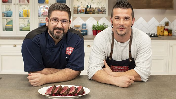 Hacer de comer - Crepes de acelgas y solomillo al horno