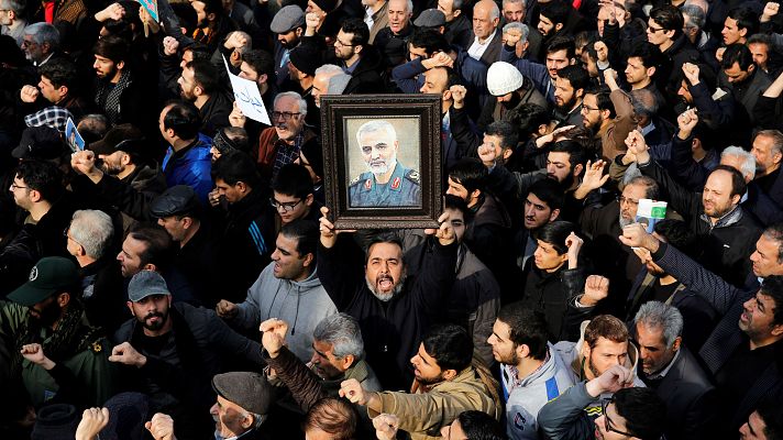 Oleada de reacciones tras el asesinato del general Soleimani en un bombardeo en Bagdad