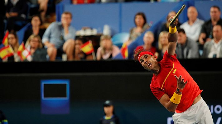 ATP Cup | Puntazo de Nadal ante Basilashvili