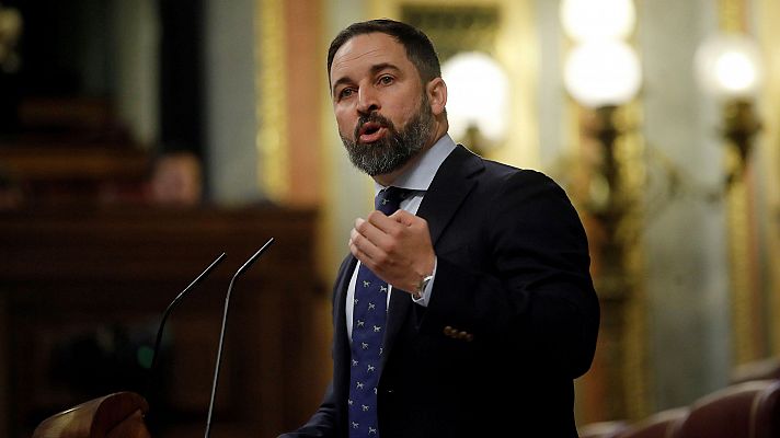 Abascal: "Torra debe ser detenido pero en España no hay ley por las necesidades de la investidura del señor Sánchez"