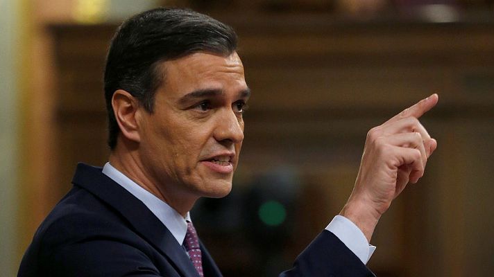 Especiales informativos - Sánchez acusa a Vox de ser "fuertes con los débiles y sumisos con los poderosos"